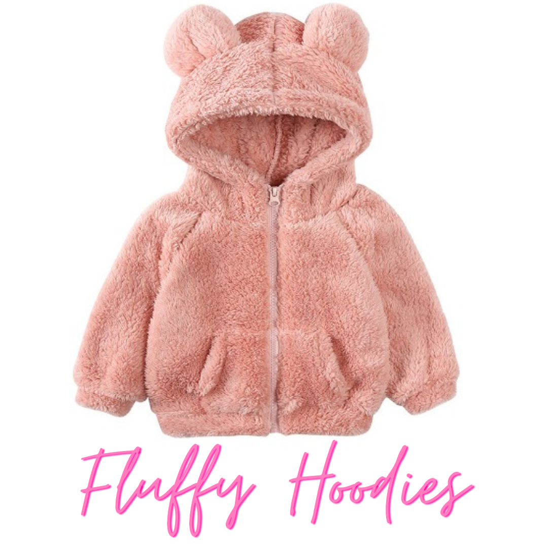 Bear hoodie with ears 2025 baby