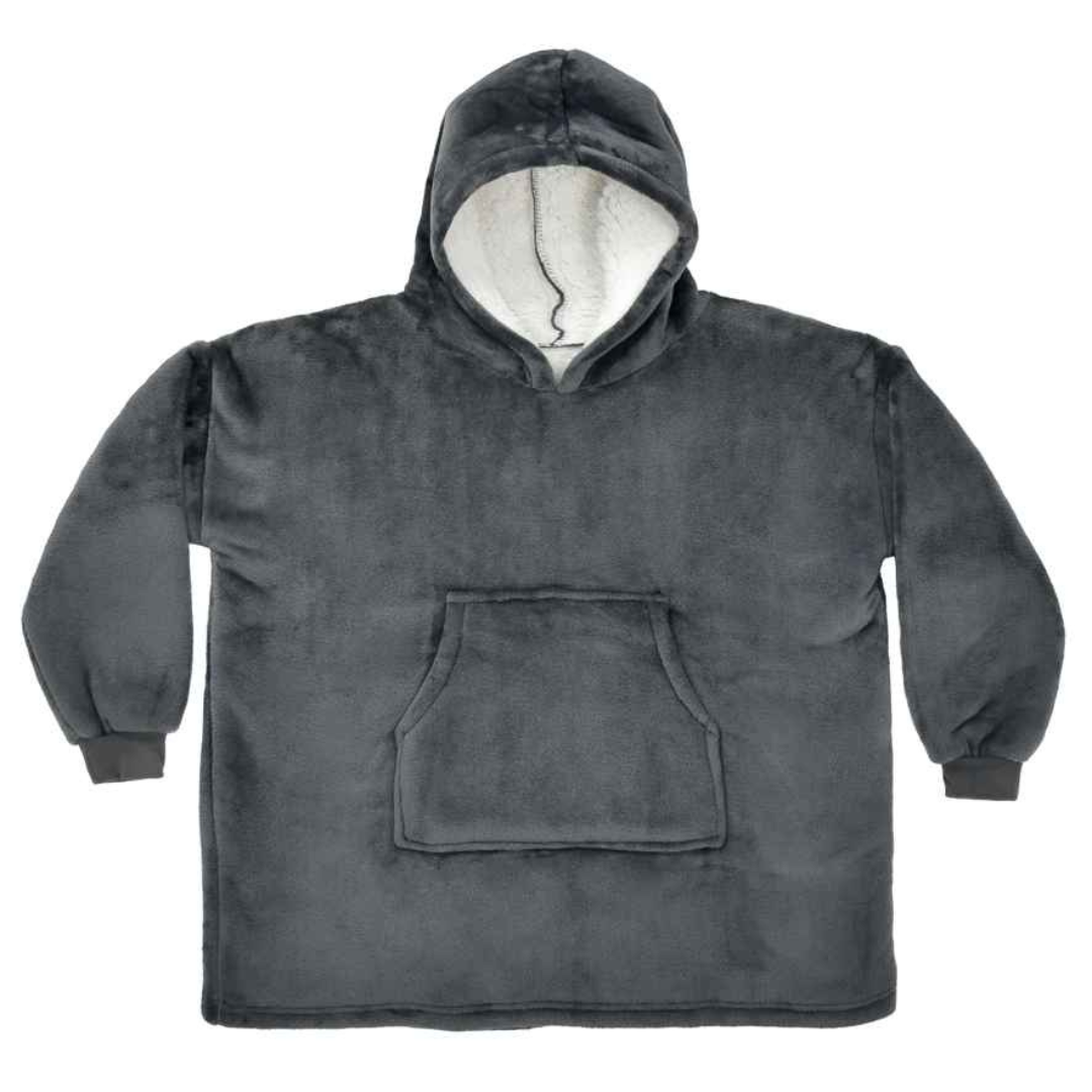 Kids Cuddle Hoodie Charcoal