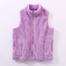 Load image into Gallery viewer, Fluffy Gilet Body Warmer - Lilac
