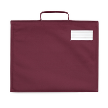 Load image into Gallery viewer, Burgundy Book Bag
