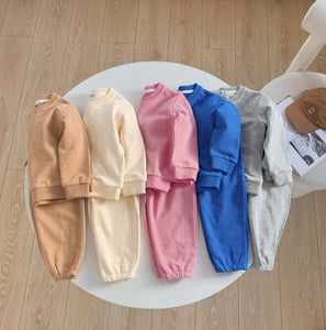 Supersoft Sweater Tracksuit - Tan