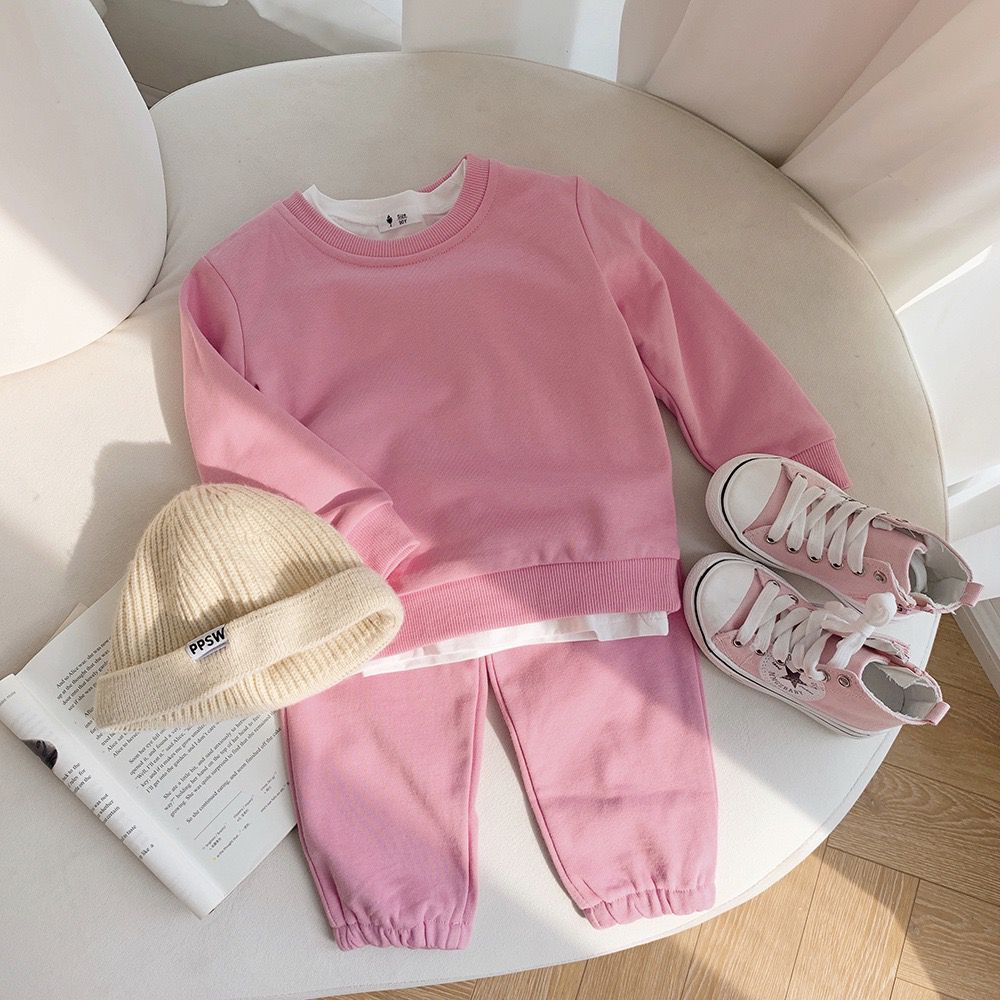 Supersoft Sweater Tracksuit Pink – Crafty Wholesale Limited