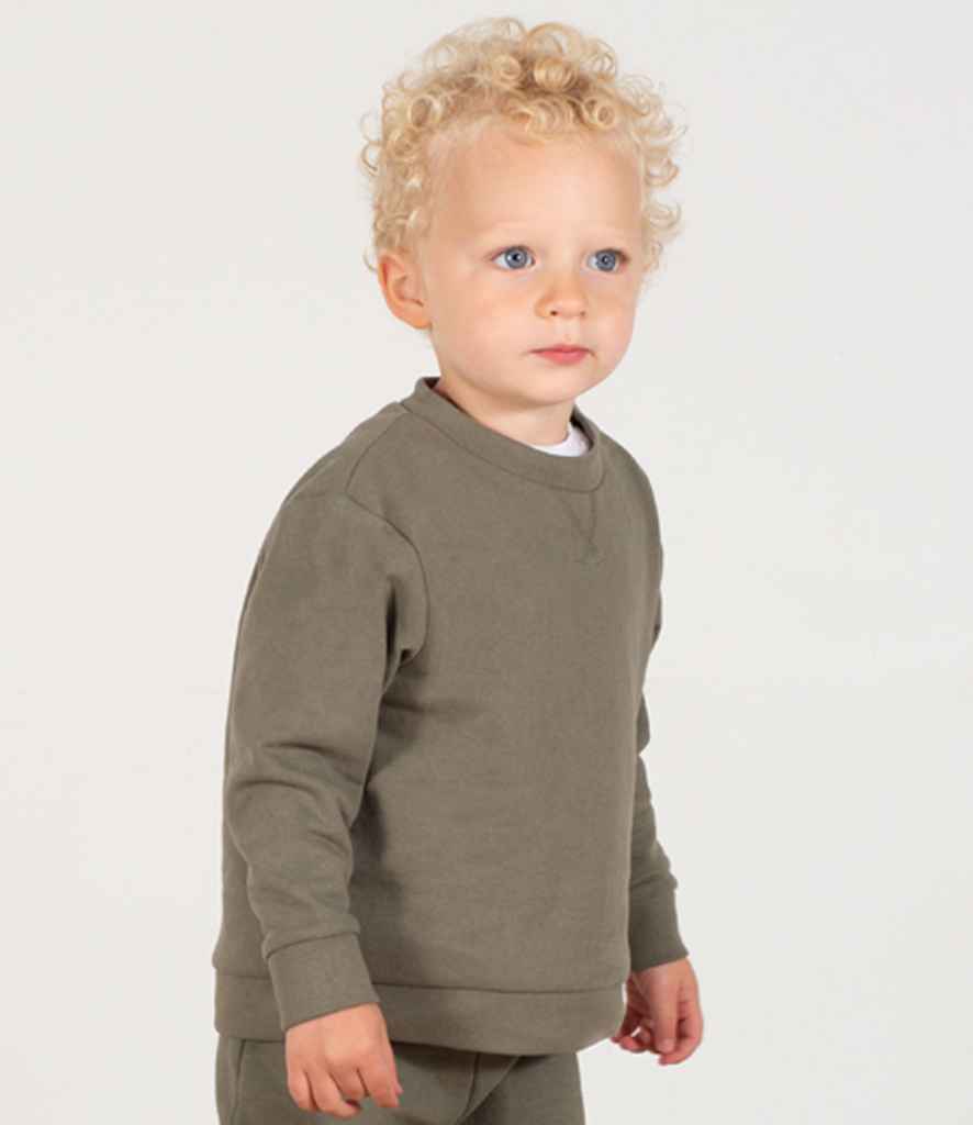 Baby/Toddler Sustainable Sweater Tracksuit Khaki