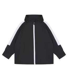 Baby/Toddler Poly Tracksuit - Black/White