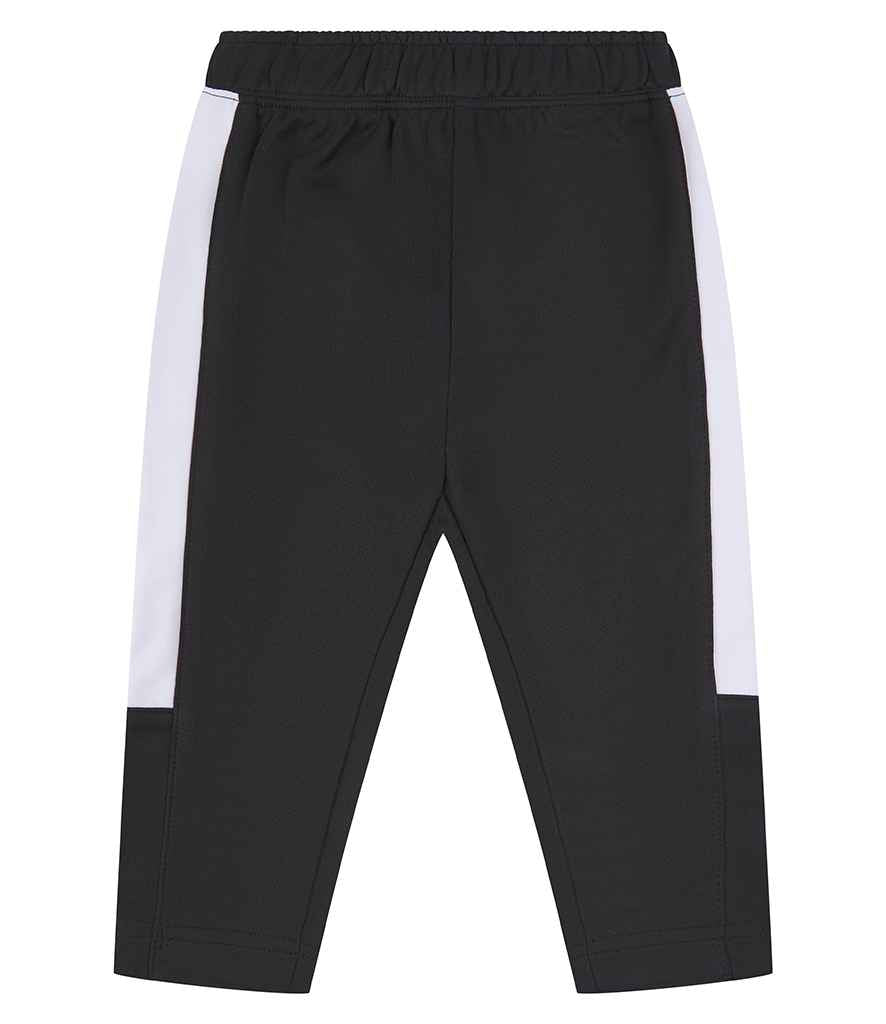 Baby/Toddler Poly Tracksuit - Black/White