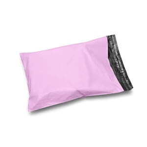 Baby Pink Mailing Bags 12" x 16" (305mm x 415mm) - Pack of 10
