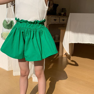Supersoft Girls Summer Shorts - Green