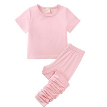 Load image into Gallery viewer, Kids Tales Slim Fit Loungewear - Pink
