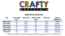 Load image into Gallery viewer, Kids Tales Ruffle Shorts and Tee Sets - Blue
