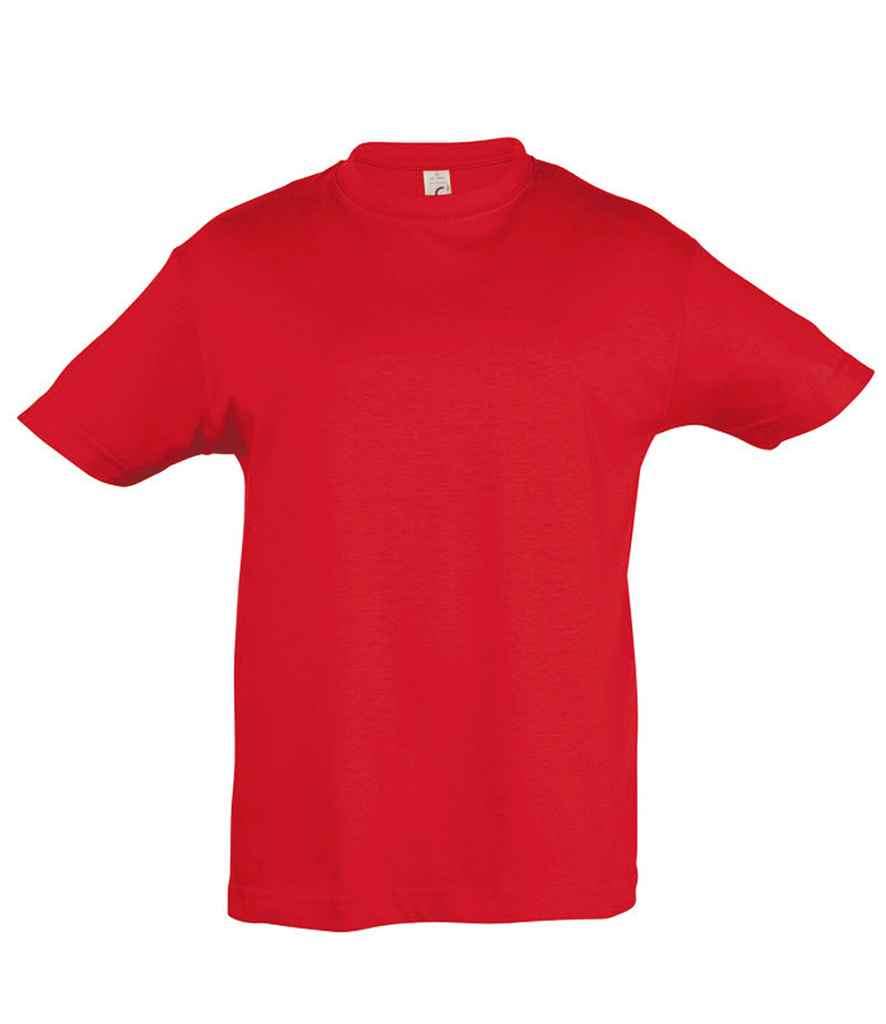 Kids Plain T-Shirt - Red
