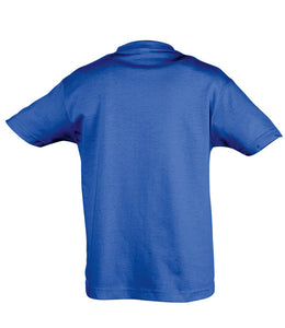 Kids Plain T-Shirt - Royal Blue