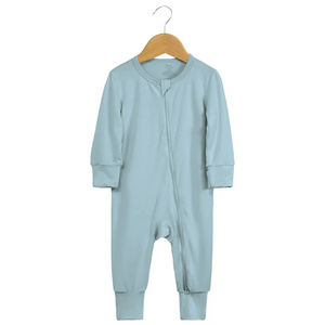 Kids Tales Baby Zipped Romper Sleepsuit - Blue