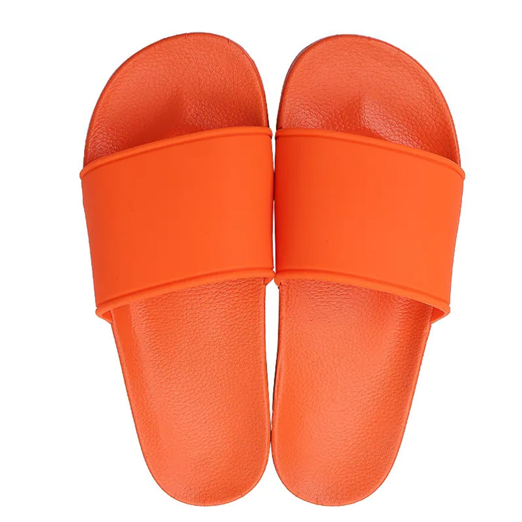 Blank Sliders - Bright Orange