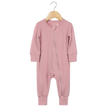 Load image into Gallery viewer, Kids Tales Baby Zipped Romper Sleepsuit - Dusty Pink
