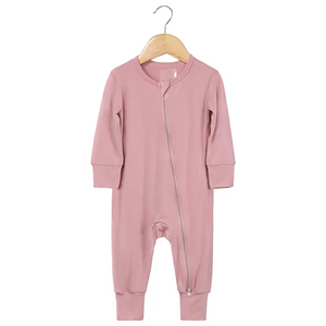 Kids Tales Baby Zipped Romper Sleepsuit - Dusty Pink