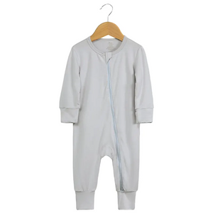 Kids Tales Baby Zipped Romper Sleepsuit - Grey