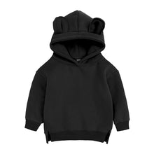 Load image into Gallery viewer, Cotton Bear Hoodie - Black
