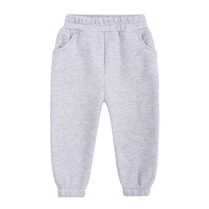Thick Fleece Hooded Tracksuit - Grey
