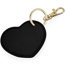 Load image into Gallery viewer, BagBase Boutique Heart Key Clip
