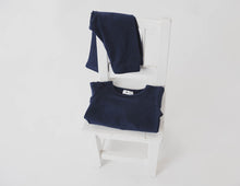 Load image into Gallery viewer, Supersoft Slim Fit Loungeset - Navy
