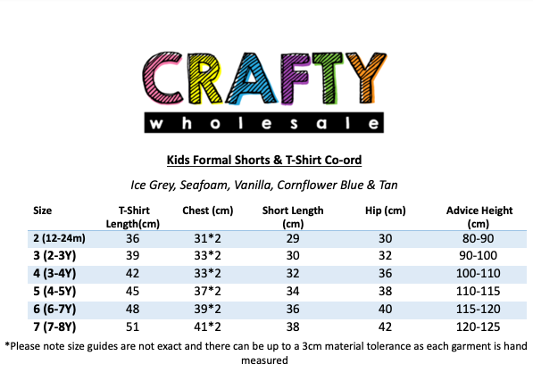 Boy's Smart Shorts & T-Shirt Co-Ord - Seafoam Blue