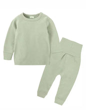 Load image into Gallery viewer, Kids Tales Loungeset - Sage Green
