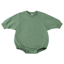 Load image into Gallery viewer, Baby Sweater Romper - Sage
