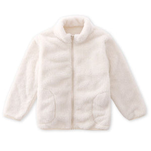 Fleece Jacket - White/Cream