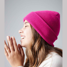 Load image into Gallery viewer, Kids Plain Beanie Hat - Pink
