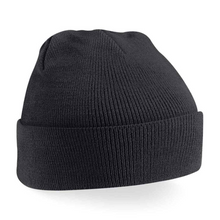 Load image into Gallery viewer, Kids Plain Beanie Hat - Black
