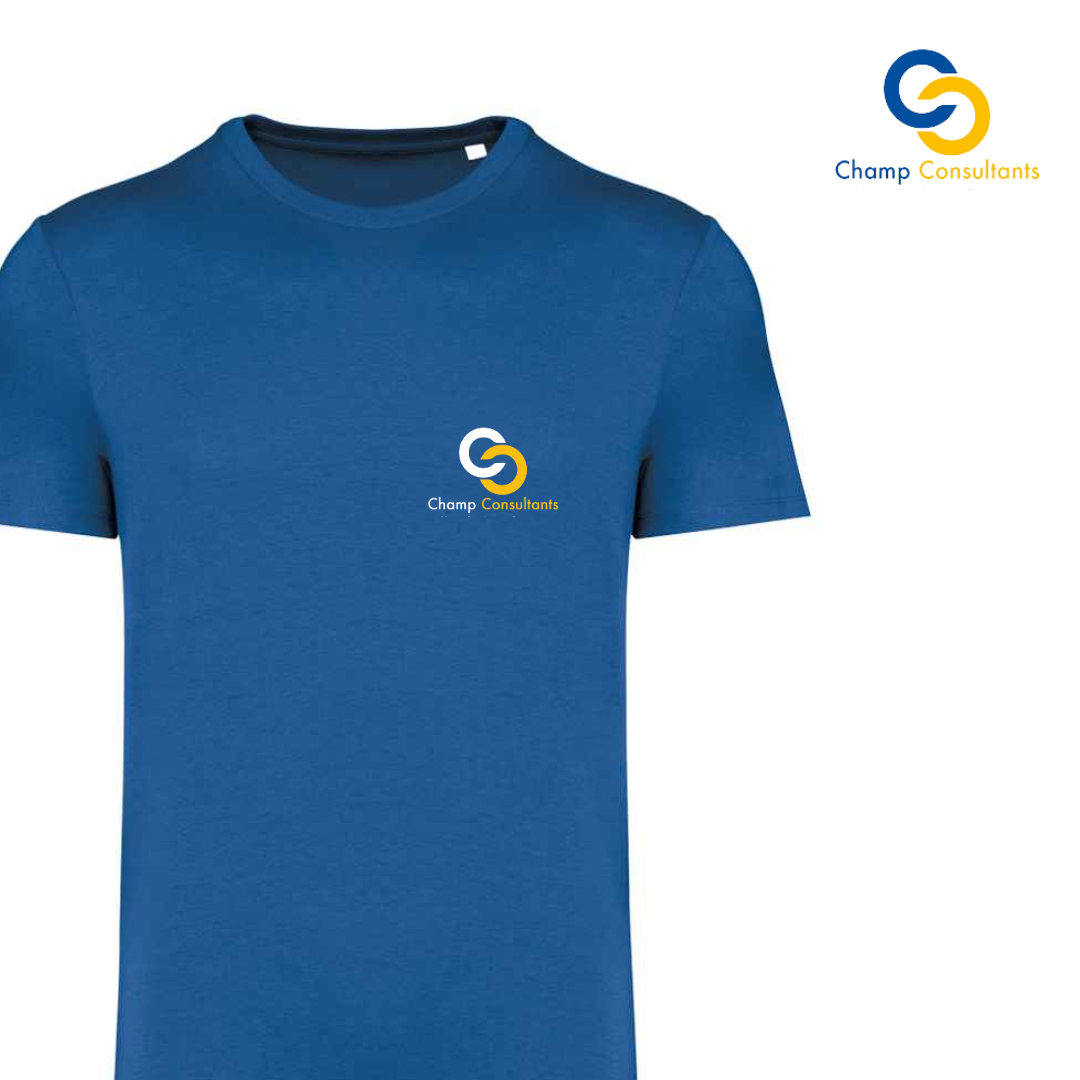 Blue Heavyweight T-Shirt - Champ Consultants