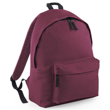 Load image into Gallery viewer, Burgundy Fashion Backpack
