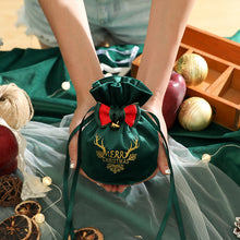 Load image into Gallery viewer, Merry Christmas Pouch - Festive Green
