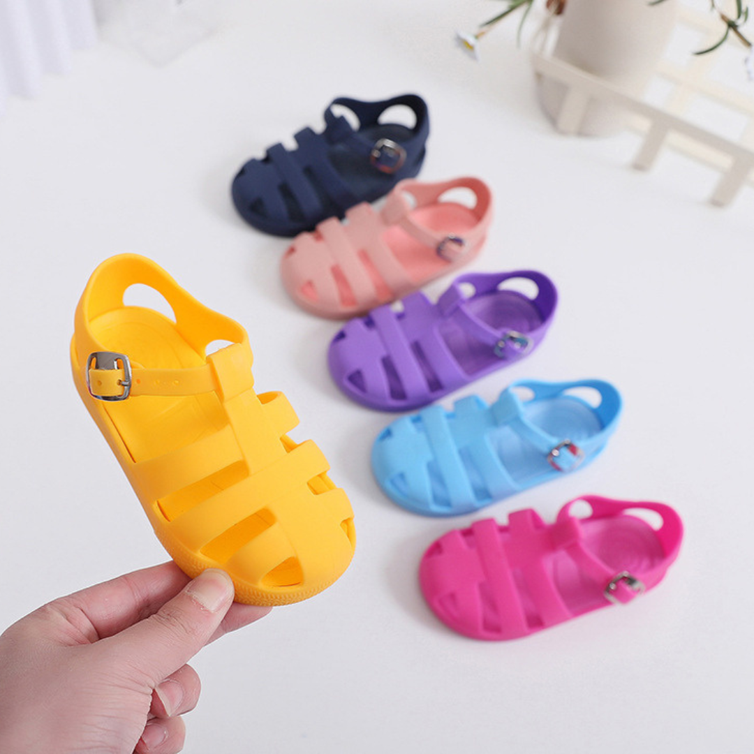 Toddler Infant Jelly Sandals Aqua Blue Crafty Wholesale Limited