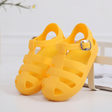 Load image into Gallery viewer, Toddler/Infant Jelly Sandals - Sunshine Yellow
