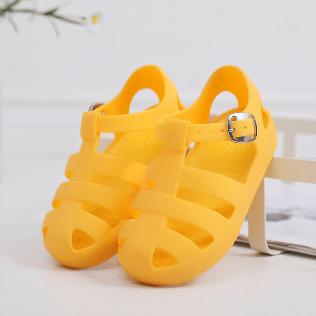 Toddler/Infant Jelly Sandals - Sunshine Yellow