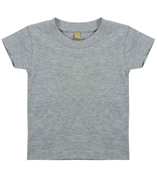 Baby Heather Grey Plain T-Shirt