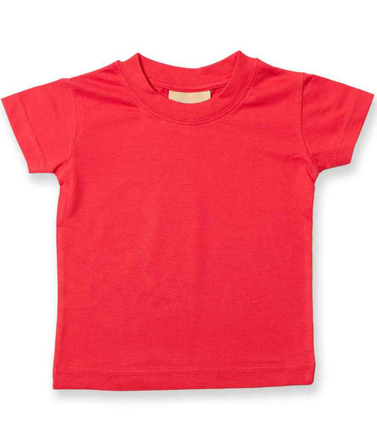 Baby Red Plain T-Shirt