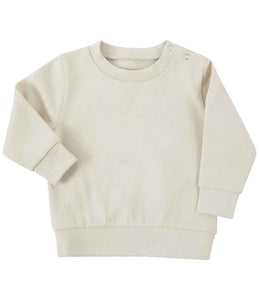 Baby/Toddler Sweater Sustainable Tracksuit - Light Stone