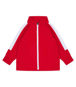 Baby/Toddler Poly Tracksuit - Red/White
