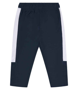 Baby/Toddler Poly Tracksuit - Navy/White