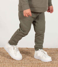 Load image into Gallery viewer, Baby/Toddler Sweater Sustainable Tracksuit - Khaki
