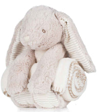 Load image into Gallery viewer, Mumbles Rabbit and Blanket Set - Cream

