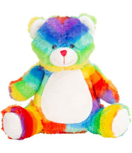 Load image into Gallery viewer, Mumbles Zippy Rainbow Bear
