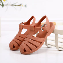 Load image into Gallery viewer, Pastel Jelly Sandals - Coral
