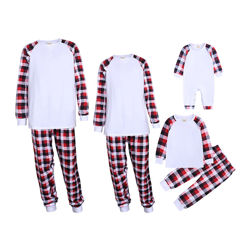 Red Check Christmas Family Pyjamas