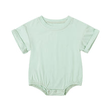 Load image into Gallery viewer, Baby Summer Romper - Sage
