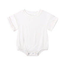 Load image into Gallery viewer, Baby Summer Romper - White

