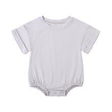 Load image into Gallery viewer, Baby Summer Romper - Grey
