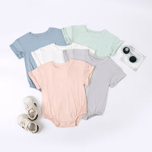 Load image into Gallery viewer, Baby Summer Romper - Grey
